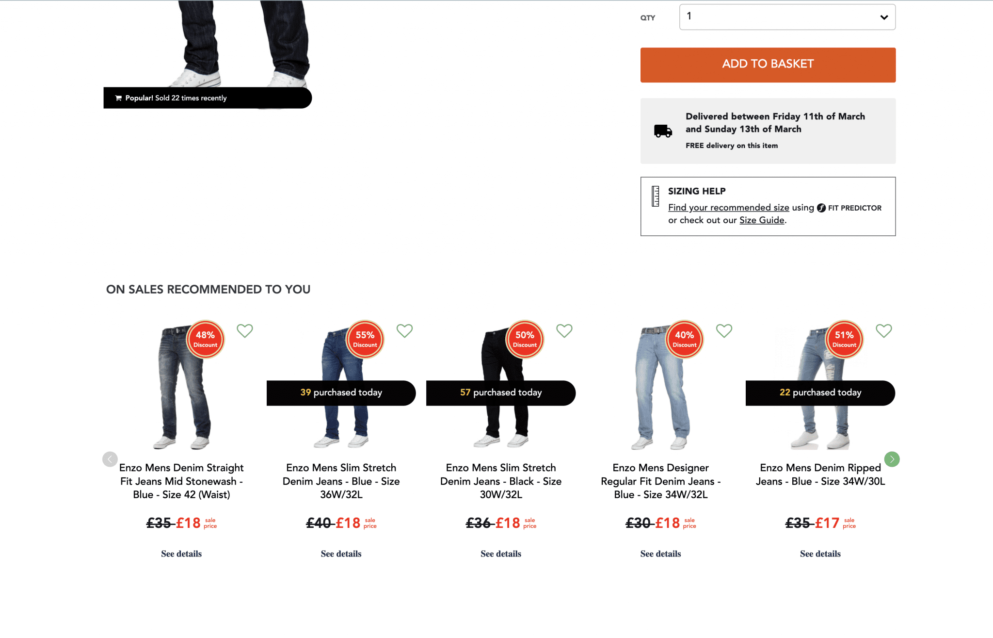 Add-Ons for Ecommerce Recommendation Widgets examples – Personyze.com